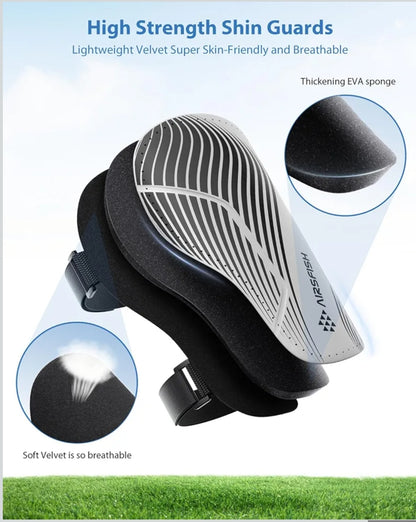 AIRSFISH otroški nogometni ščitniki velikost S (140-160cm)