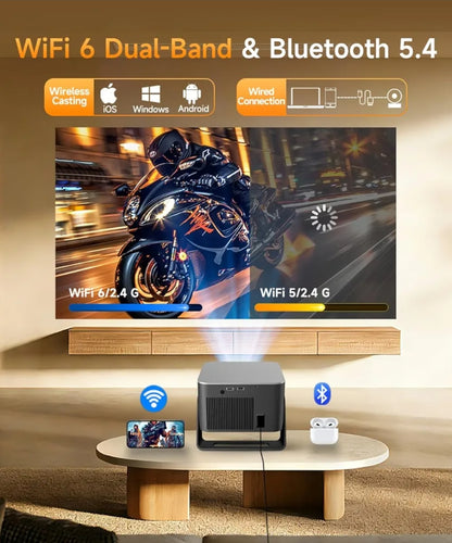LED projektor Magcubic HY350MAX, 4K/8K, 600ANSI, Android 14, Wifi 6, AutoFocus