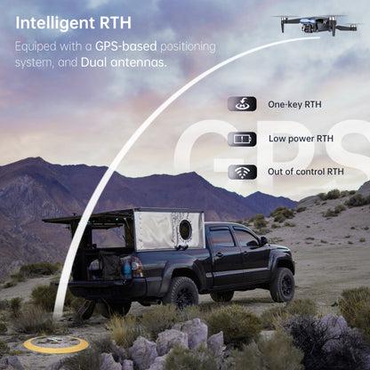 NAFYRE N11 PRO dron s kamero 4K UHD, GPS, 1000m, 90min letenja