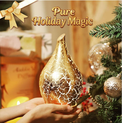 PORSEME 3D Aroma Difuzor 150 ml – stekleni ultrazvočni difuzor z LED osvetlitvijo