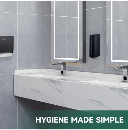 🧴 Automatic soap dispenser - 860 ml, touch sensor, black color