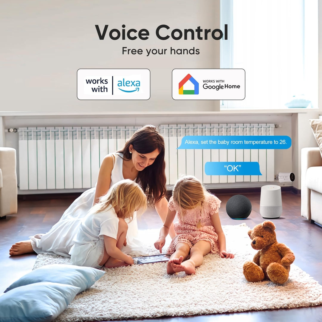 🌡Komplet 3x SALCAR pametni WiFi termostat TRV706W