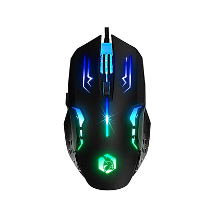 EMPIRE GAMING MK800 3-v-1 gaming komplet – RGB tipkovnica, miška in podloga