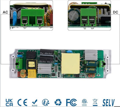 LED napajalnik 12V 60W – tanek (slim), IP20