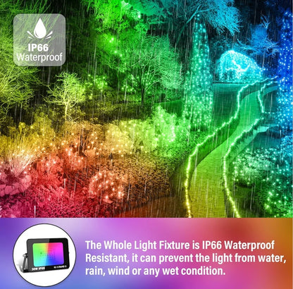 💡 RIGIDON RGB LED reflektor XPG-50 – 50W, IP66