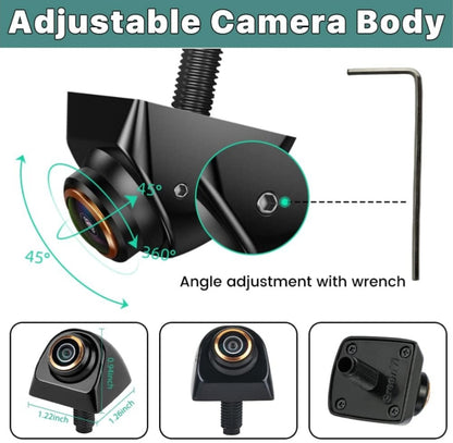 📷 GreenYi car camera AHD720P – 170° wide-angle view