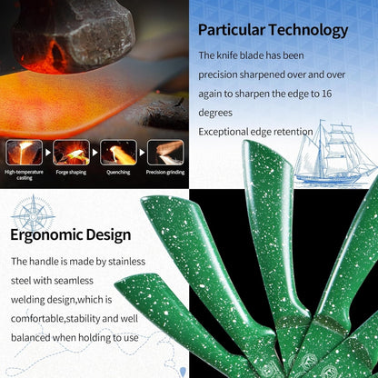 Set nožev XYJ - 13v1 z stojalom