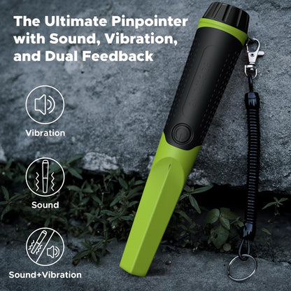 HAZLEWOLKE vodoodporni pinpoint detektor kovin IP68