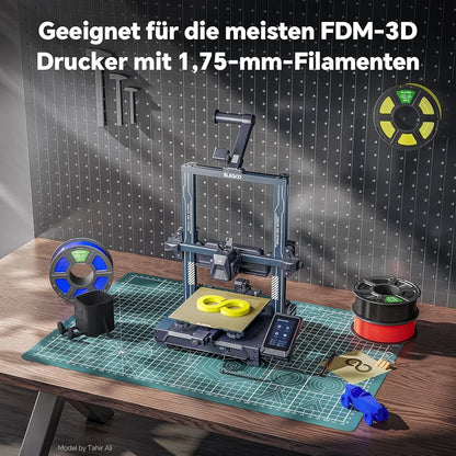 Deeplee PLA Pro filament - 1.75 mm, blue, 1kg (150g of filament is missing)