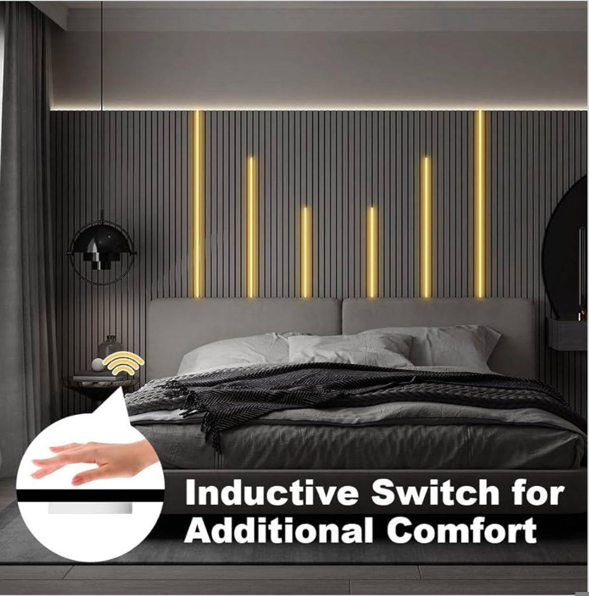 COB LED trak komplet z indukcijskim senzorjem – 6×1 m, topla bela (USB 5 V)