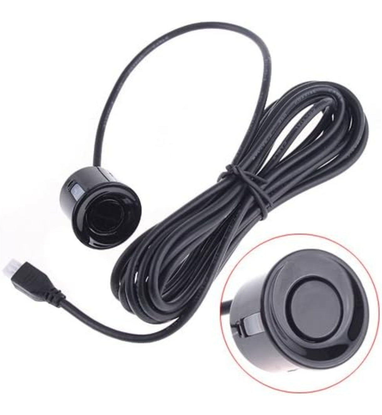 4x univerzalni parkirni senzorji z LED zaslonom - črni - naklikaj.si