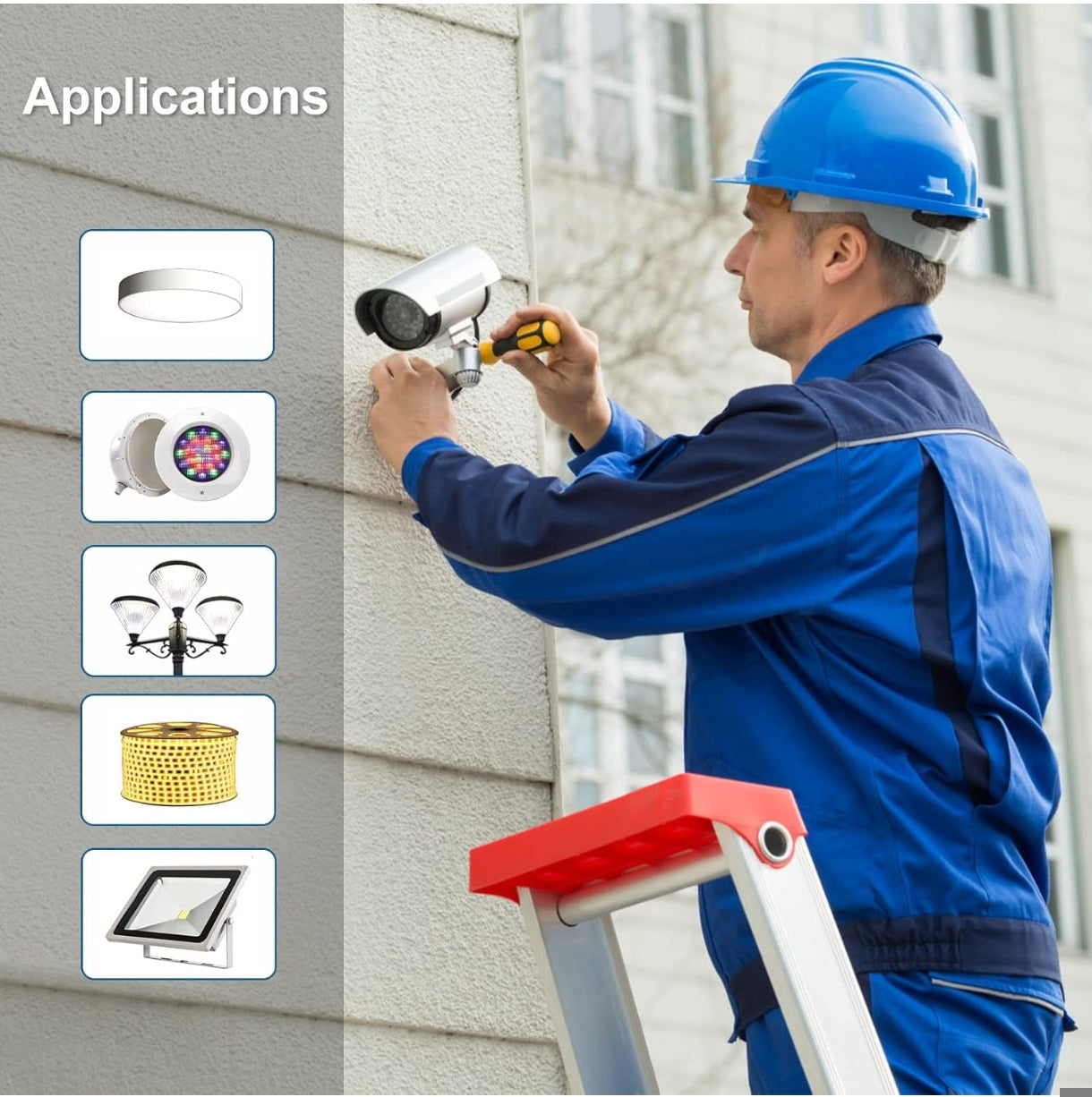 IP67 vodoodporni napajalnik za LED razsvetljavo – DC 24V / 30W