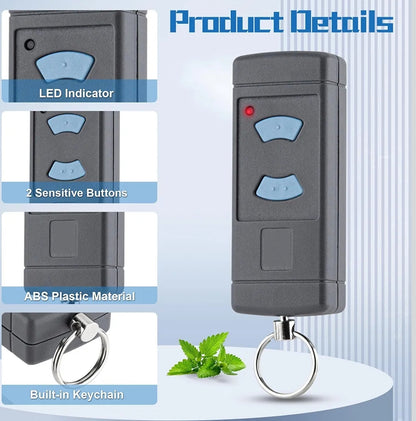 2x daljinec za garažna vrata Hormann 868 MHz (modri gumbi)