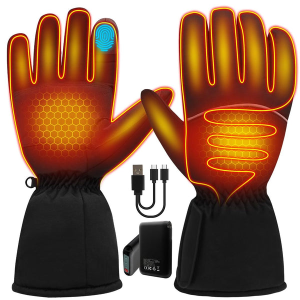 Kvalitetne grelne zimske rokavice z baterijo 2x5000 mAh