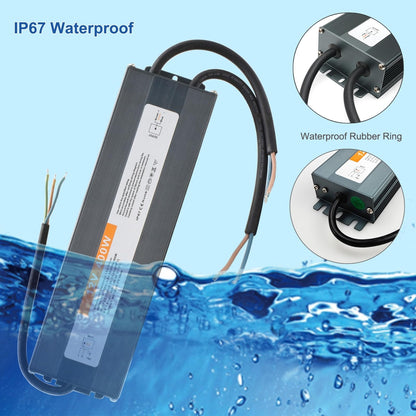🔌 LED napajalnik 12V 400W, IP67 vodoodporen