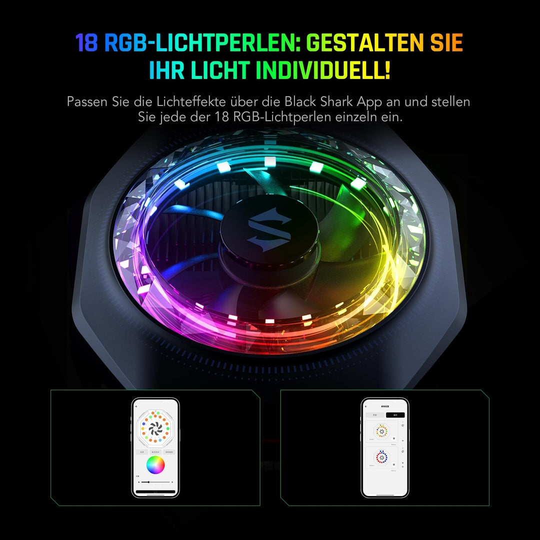 Black Shark 5 Pro – magnetni hladilnik z RGB osvetlitvijo