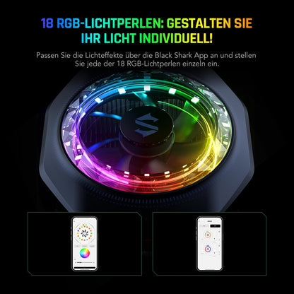 Black Shark 5 Pro – magnetni hladilnik z RGB osvetlitvijo