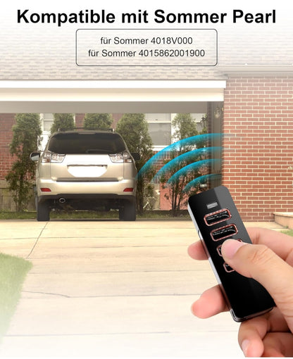 Daljinec za garažna vrata Sommer Pearl 868 MHz