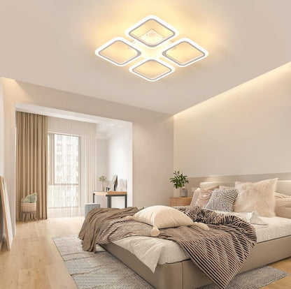LED ceiling light 48W, 5400lm with remote control