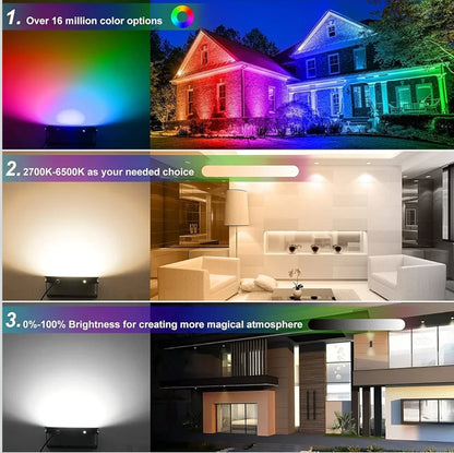Pametni LED reflektor 100W WiFi RGBCW - Neoriginalna embalaža