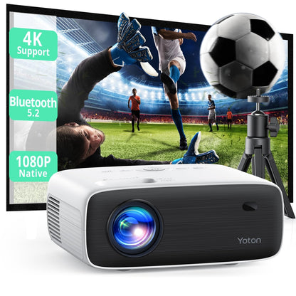 Projektor YOTON Y6, 18.000lm, 1080P Native, 4K podpora, Bluetooth 5.2, garancija