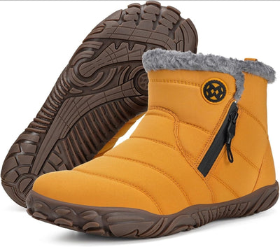 KVbaby podloženi zimski škornji z zadrgo (št. 40, rjavi)