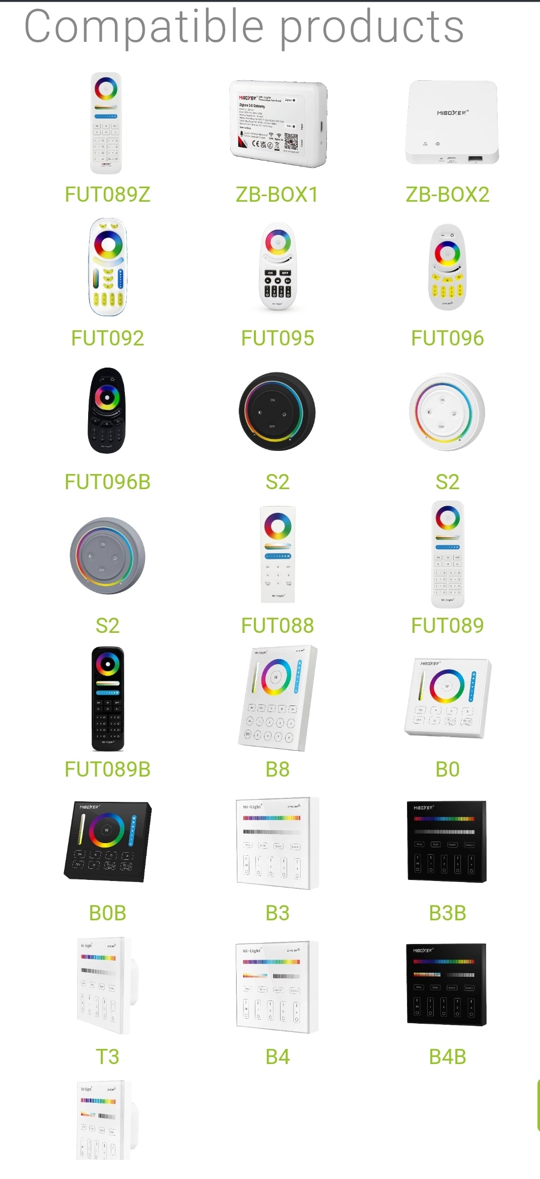 MiBOXER FUT037Z+ 3 v 1 LED krmilnik (Zigbee 3.0 + 2.4 GHz)