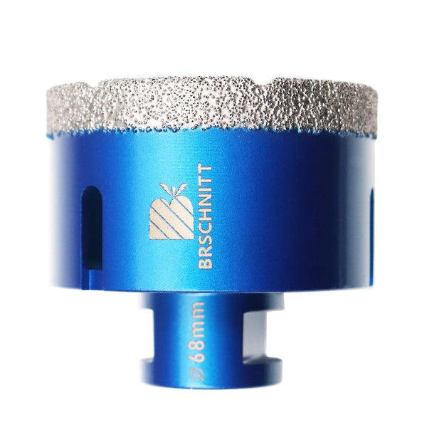 Diamantna krona za vrtanje ploščic 68 mm, M14